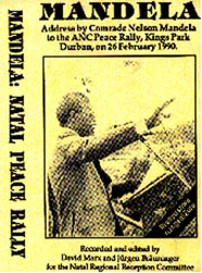 Nelson Mandela released - Durban Rally to 120 000 warriors
26th February 1990 - 14's Tribute could have cost him SABC airplay