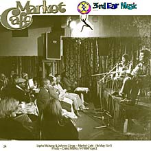 3rd Ear’s Market Café - Sipho Mchunu & Johnny Clegg –7th May 1978 - Photo David Marks