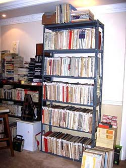 Archive Master Tape Shelves