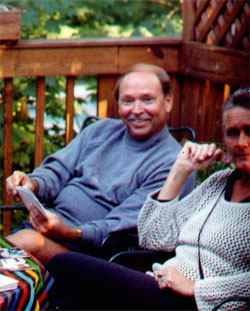 Dr. Randy Speer & Mrs. Marks - New Jersey 1997
Showing off the Family Photos