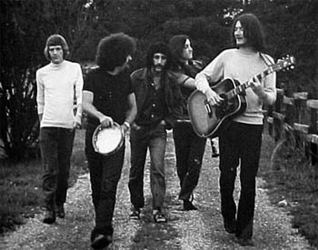 Hawk 1970 - Braam Malherbe, Dave Omellas, Mark Spook Khan, Keith Hutchinson and Richard Johnson on Paddock Farm
(Photo by Tony Cambell)