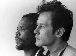 John Kani & Marcel van Heerden – Athol Furgard’s The Blood Knot 1977 – Photo Ruphin Coudyzer