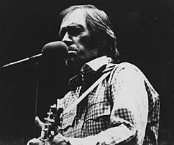 Market Theatre - David Carradine sings in Rodney's Charity Show 1978 – Photo Rodney Barnett