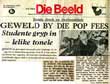 Die Beeld Photo & Headline News Paper Report