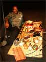 Mphunte Ray Motau - Malombo Percussionist Market Theatre 30th April 2004