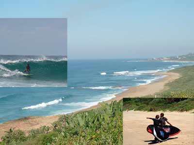 Young Zulu Surfers – Pumula Beach by Dylan Marks (2010)