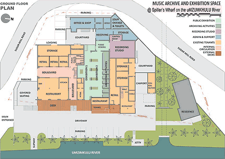 HY Archive Plans Spillers layout